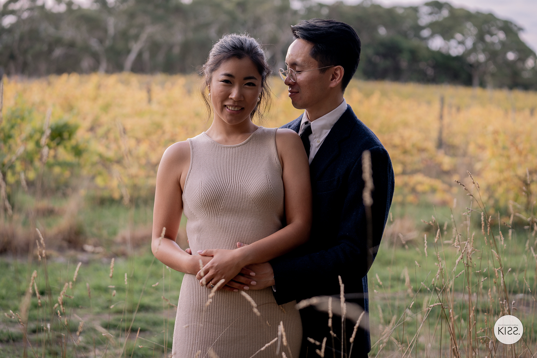 Elopement in the vines. Barossa Valley Weddings