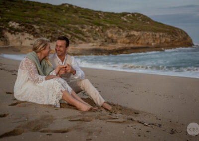 Romantic Beach Wedding Kangaroo Island