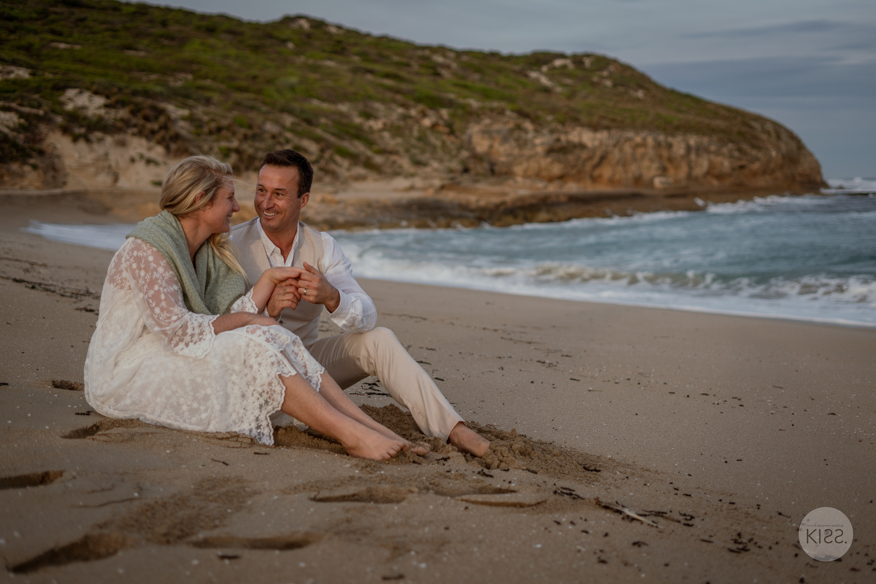Romantic Beach Wedding Kangaroo Island