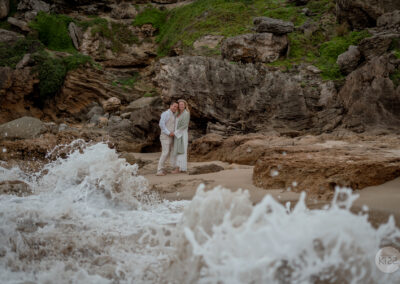 Romantic beach wedding photography by KISS Package