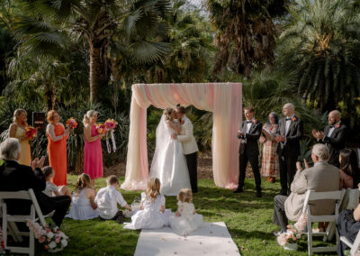 Adelaide micro wedding ceremony with family and friends