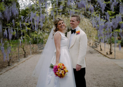Adelaide Botanic Garden elopement wedding ceremony outdoor garden setting
