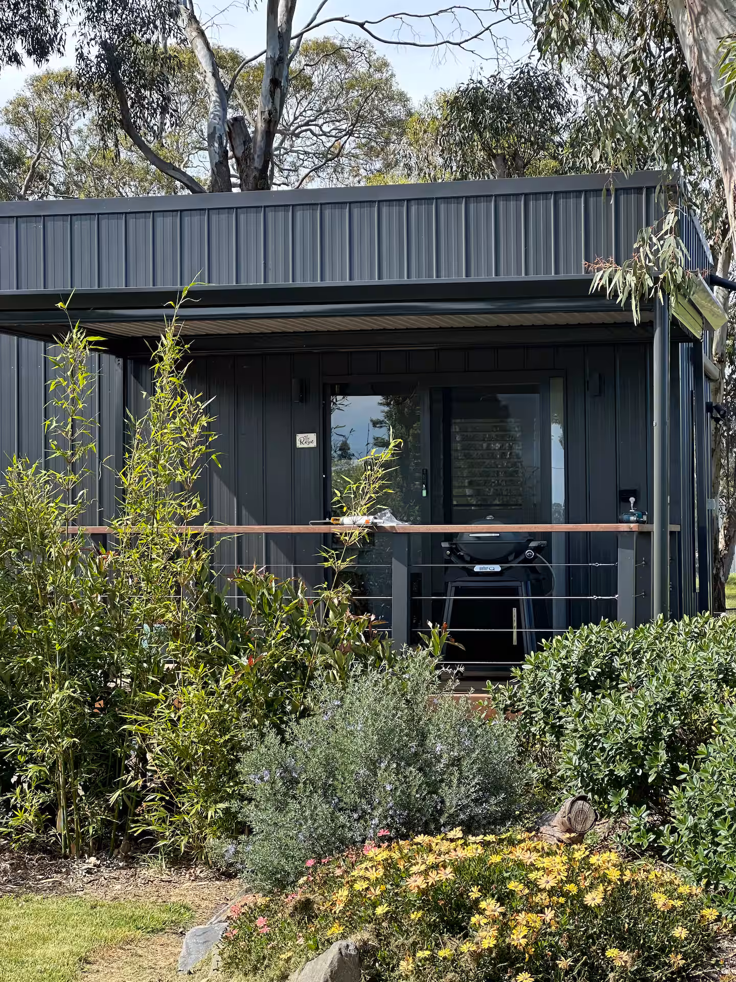 Tiny house accommodation at The Coachman’s Rest Myponga Fleurieu Coast