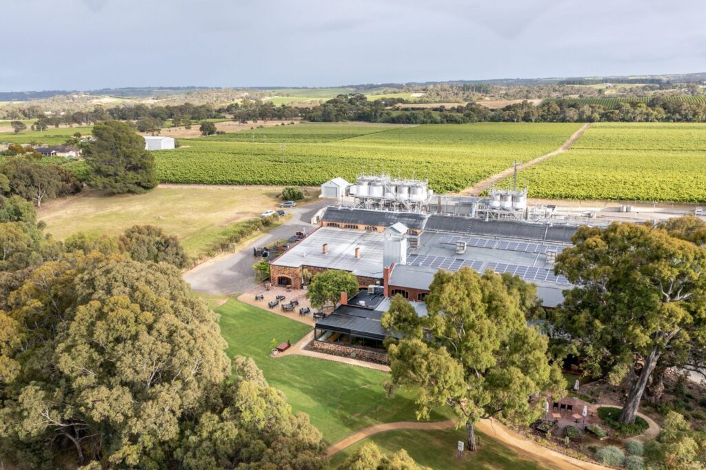 Wirra Wirra winery and vineyards in McLaren Vale.