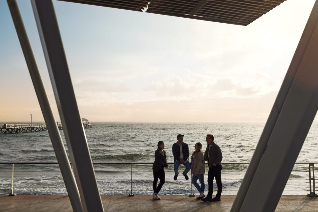 Henley Beach foreshore, South Australia.